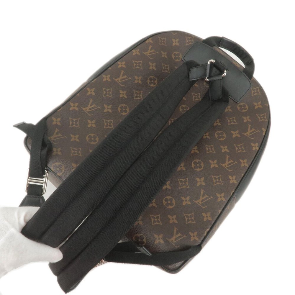 Macassar Josh Monogram Canvas Backpack - Picture 4 of 10